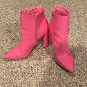 Hot Pink Booties